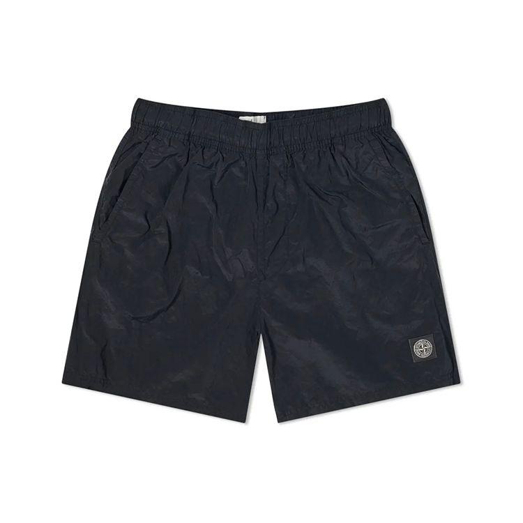 Stone Island Нейлоновые шорты для плавания с металлическим эффектом Темно-синие мужские плавки Синие 7415B0943-V0020
Stone Island Нейлоновые шорты для плавания с металлическим эффектом Темно-синие мужские плавки Синие 7415B0943-V0020