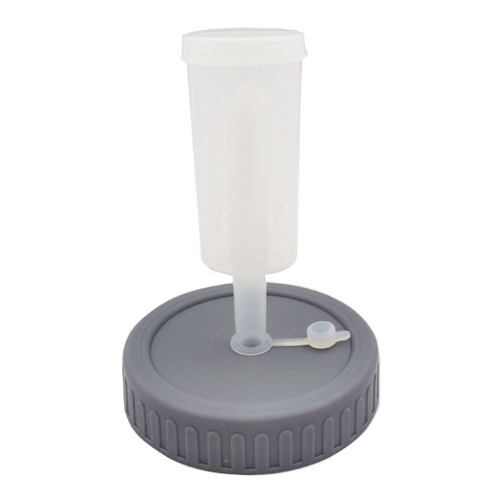 Кришка для банки Мейсона з широким горлом 86 мм Кришки для ферментації з гідрозатвором з одностороннім випускним клапаном grey-for 86mm
Кришка для банки Мейсона з широким горлом 86 мм Кришки для ферментації з гідрозатвором з одностороннім випускним клапаном grey-for 86mm