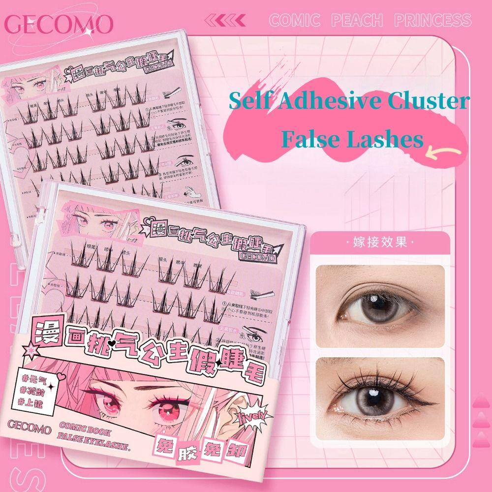 Comic Eye Glue Free Fake Eyelashes Sweet Cluster False Lashes Individual False Eyelashes Make Up Style C
Comic Eye Glue Free Fake Eyelashes Sweet Cluster False Lashes Individual False Eyelashes Make Up Style C