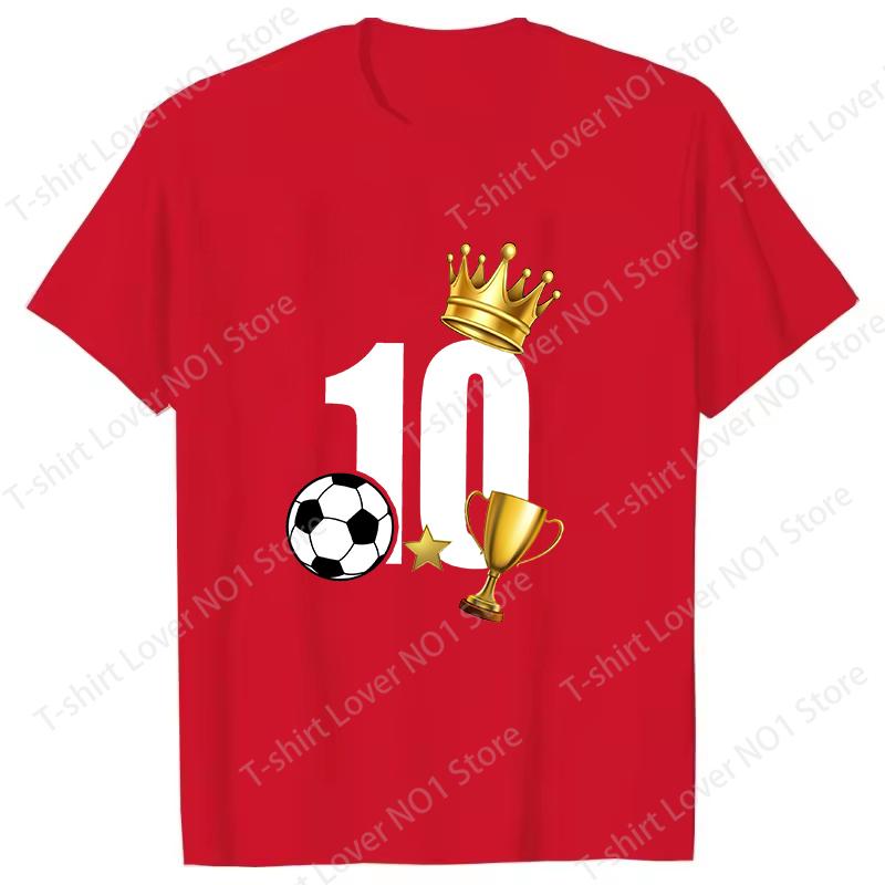 Hot 2026 Football 10 Graphic T Shirt Womens Unisexs Fashion Tshirts Short Sleeve Shirts Summer Cool Tshirts Plus Size Tops S
Hot 2026 Football 10 Graphic T Shirt Womens Unisexs Fashion Tshirts Short Sleeve Shirts Summer Cool Tshirts Plus Size Tops S