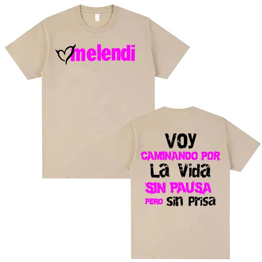 Rapper Melendi Caminando Por La Vida Graphic T Shirt Unisexs Women Hip Hop Oversized T Shirts Casual Retro Short Sleeve Tshirts 4XL
Rapper Melendi Caminando Por La Vida Graphic T Shirt Unisexs Women Hip Hop Oversized T Shirts Casual Retro Short Sleeve Tshirts 4XL