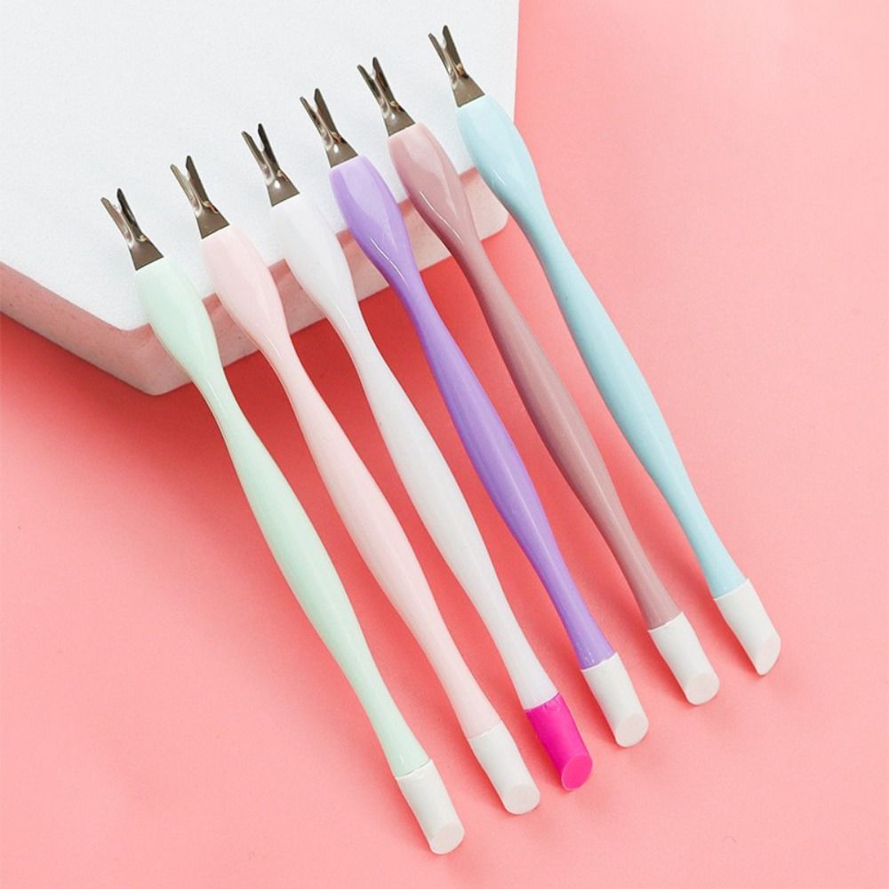 10pcs Chroma Dead Skin Pliers Double-Ended Nail Press Stick Cuticle Pusher Dead Skin Fork Women
10pcs Chroma Dead Skin Pliers Double-Ended Nail Press Stick Cuticle Pusher Dead Skin Fork Women