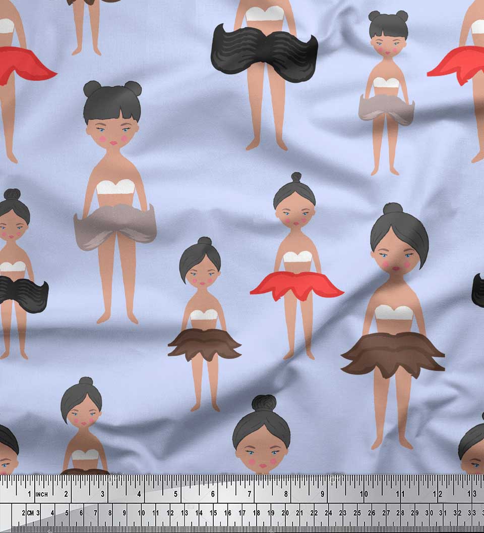 Soimoi Blue Poly Crepe Fabric Cute Dolls Kids Print Fabric на метр 42 дюйма 42 Inch Wide - Poly Crepe синий
Soimoi Blue Poly Crepe Fabric Cute Dolls Kids Print Fabric на метр 42 дюйма 42 Inch Wide - Poly Crepe синий