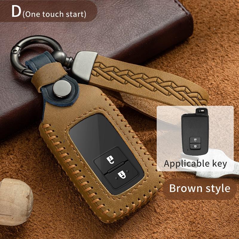 Leather Car Key Cover Case Bag Holder Shell For Toyota Camry Rav4 Avalon Auris 2 3 4 Buttons Smart Keyless Holder Protector
Leather Car Key Cover Case Bag Holder Shell For Toyota Camry Rav4 Avalon Auris 2 3 4 Buttons Smart Keyless Holder Protector