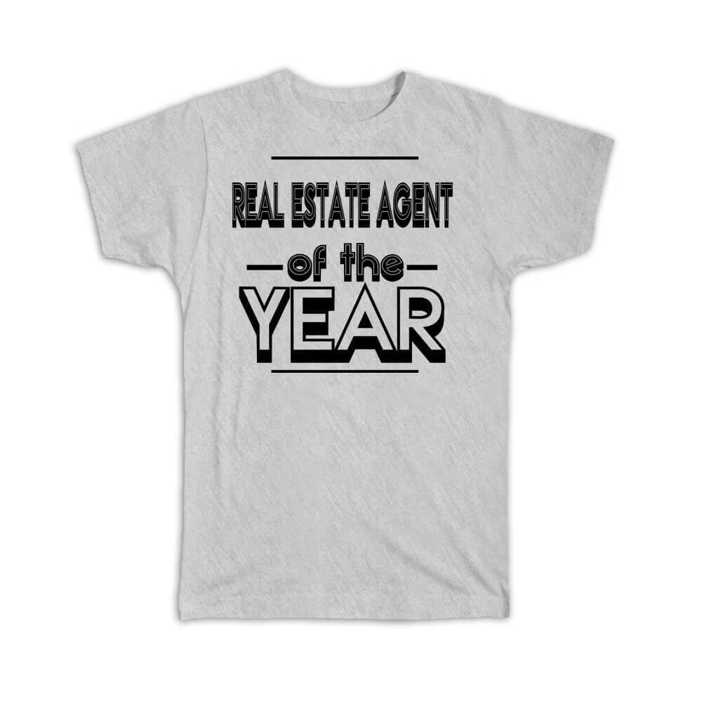 Gift T-Shirt : REAL ESTATE AGENT of The Year Christmas Birthday Work Job M
Gift T-Shirt : REAL ESTATE AGENT of The Year Christmas Birthday Work Job M