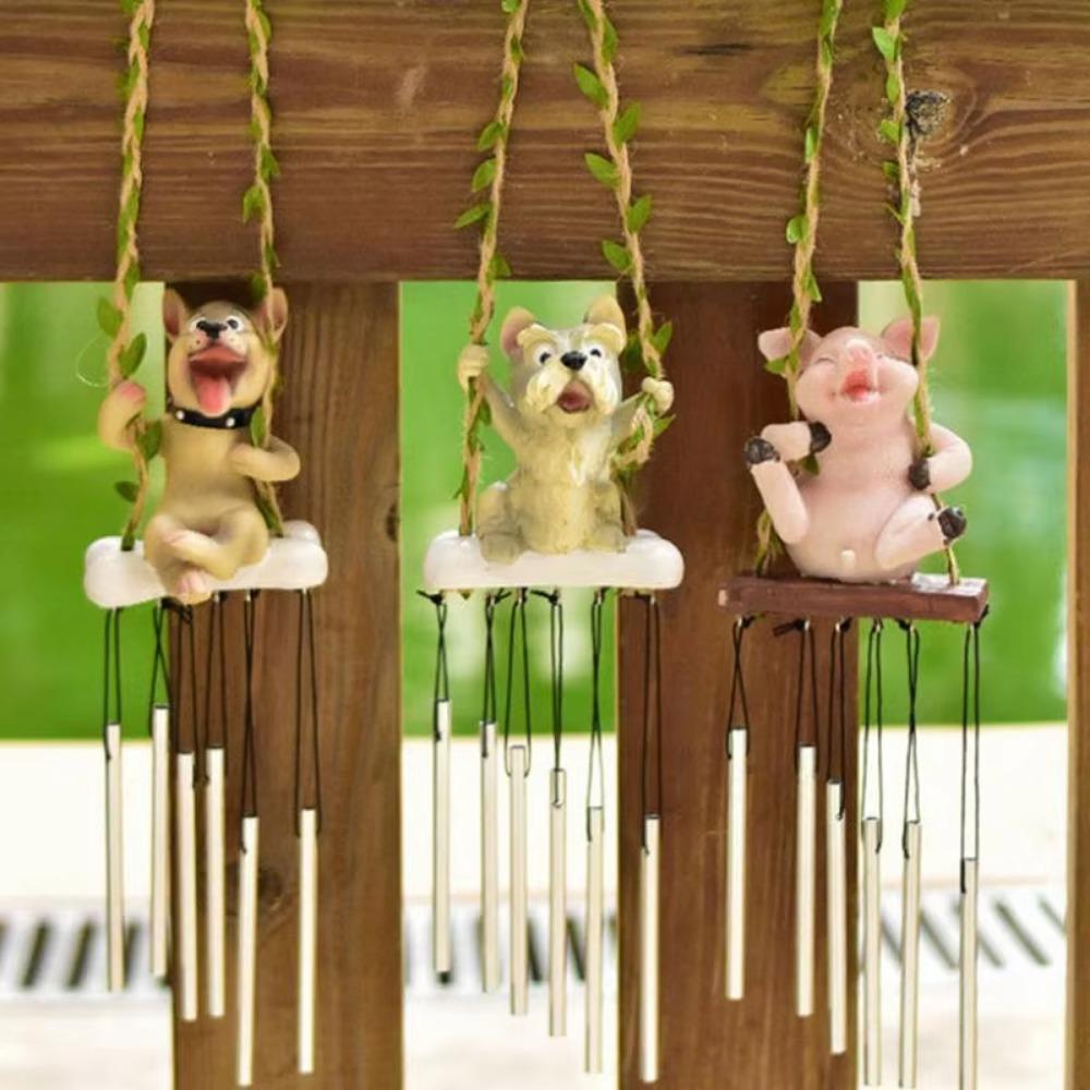 Easy Installation Anima Hanging Pendants Cute Swing Garden Ornament Animal Wind Chimes Garden Style 3
Easy Installation Anima Hanging Pendants Cute Swing Garden Ornament Animal Wind Chimes Garden Style 3