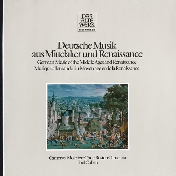LP Record CAMERATA MOTET CHOIR BOSTON CAMER Deutsche Musik Aus Mittelalter Und 642629 Telefunken 1978 Germany Classical Used
LP Record CAMERATA MOTET CHOIR BOSTON CAMER Deutsche Musik Aus Mittelalter Und 642629 Telefunken 1978 Germany Classical Used