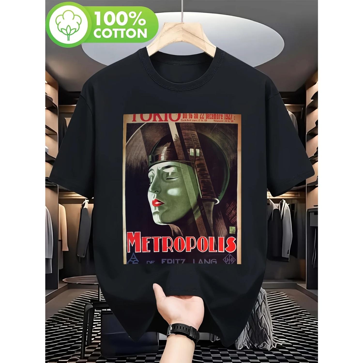 Men s Retro _City Lights_ 1927 Movie Poster T-shirt Classic Film Design Black T-shirt Urban Style Daily Casual Wear S чёрный
Men s Retro _City Lights_ 1927 Movie Poster T-shirt Classic Film Design Black T-shirt Urban Style Daily Casual Wear S чёрный