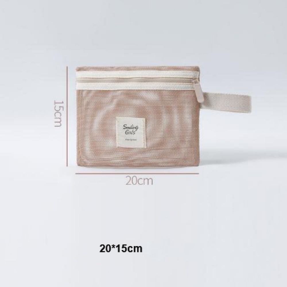 Transparent Mesh Makeup Bag Multifunction Portable Ladies Toiletry Storage Bag 4 Colors Women Cosmetic Storage Pouch
Transparent Mesh Makeup Bag Multifunction Portable Ladies Toiletry Storage Bag 4 Colors Women Cosmetic Storage Pouch