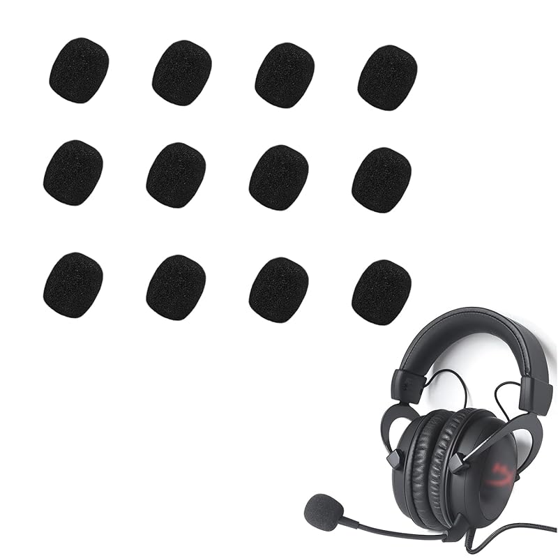 Set of 12 ChasCoCo headphone replacement microphone sponge intercom microphone windshield noise reduction microphone accessories dustproof Windproof
Set of 12 ChasCoCo headphone replacement microphone sponge intercom microphone windshield noise reduction microphone accessories dustproof Windproof