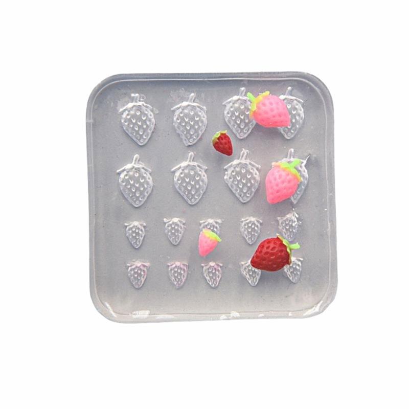 Strawberry Ornament Crafts Silicone Mold Jewelry Epoxy Casting Jewelry Tool Making Resin Diy Craft Home Decoration 1
Strawberry Ornament Crafts Silicone Mold Jewelry Epoxy Casting Jewelry Tool Making Resin Diy Craft Home Decoration 1