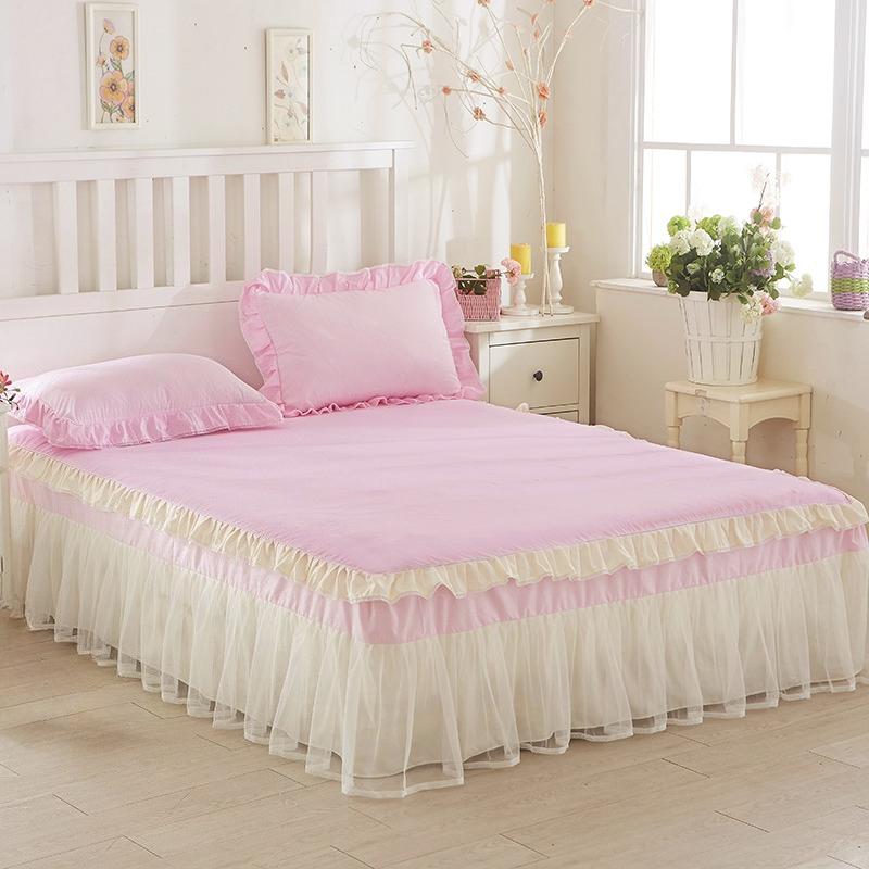 Premium Elegant Princess Style Lace Bed Skirt Wear-Resistant Mattress Protector Anti-Slip Fitted Bed Cover for Single Double Bed 1PC-99X190CM(Twin)
Premium Elegant Princess Style Lace Bed Skirt Wear-Resistant Mattress Protector Anti-Slip Fitted Bed Cover for Single Double Bed 1PC-99X190CM(Twin)