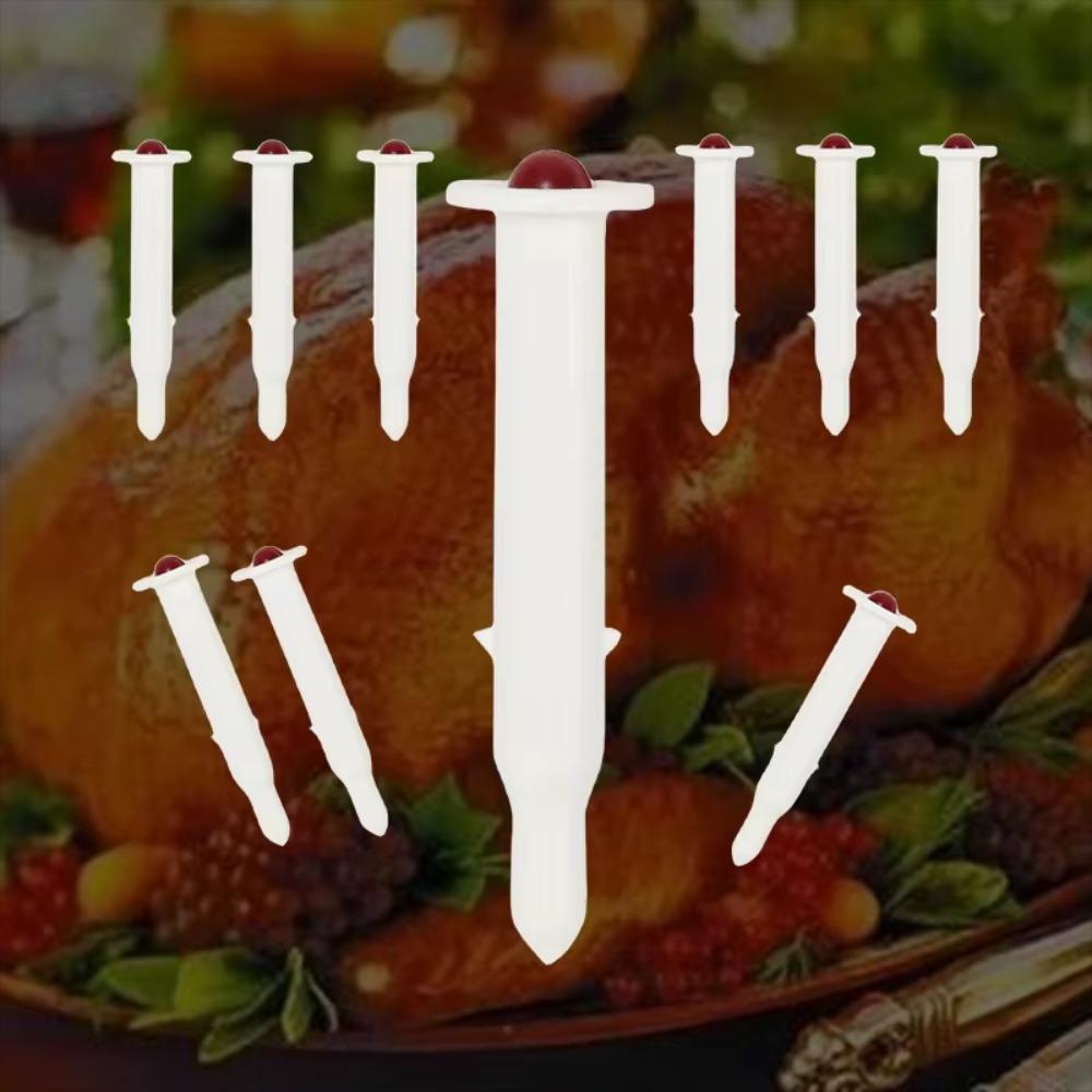 5Pcs Disposable Turkey Temperature Meter Pop-up Design Barbecue Thermometer Beef Style A
5Pcs Disposable Turkey Temperature Meter Pop-up Design Barbecue Thermometer Beef Style A