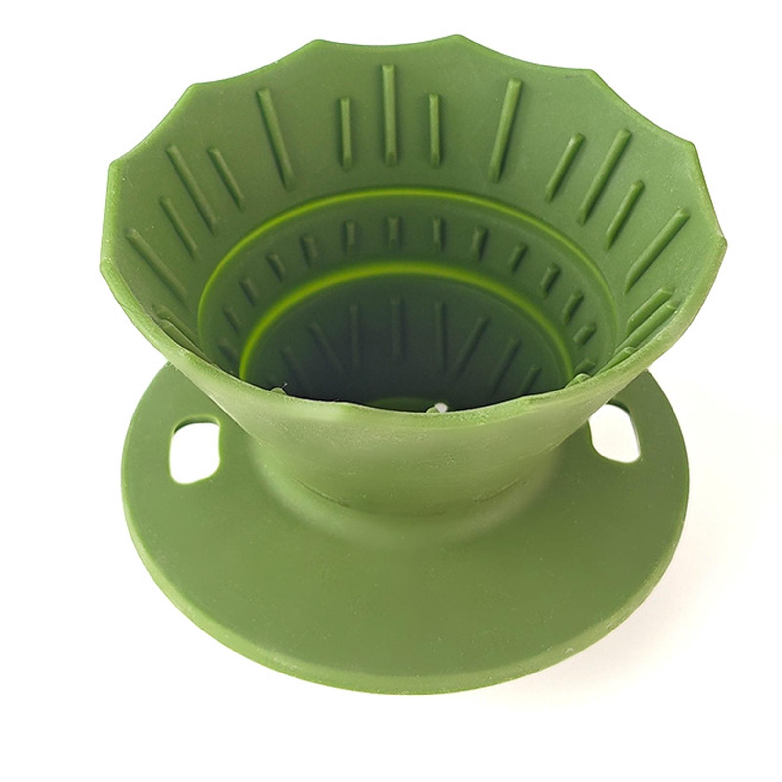 Зручний фільтр для кави Pour Over Легкий у використанні крапельний пристрій для кави Інструмент для заварювання кави Ручні крапельні фільтри для кави зелений
Зручний фільтр для кави Pour Over Легкий у використанні крапельний пристрій для кави Інструмент для заварювання кави Ручні крапельні фільтри для кави зелений