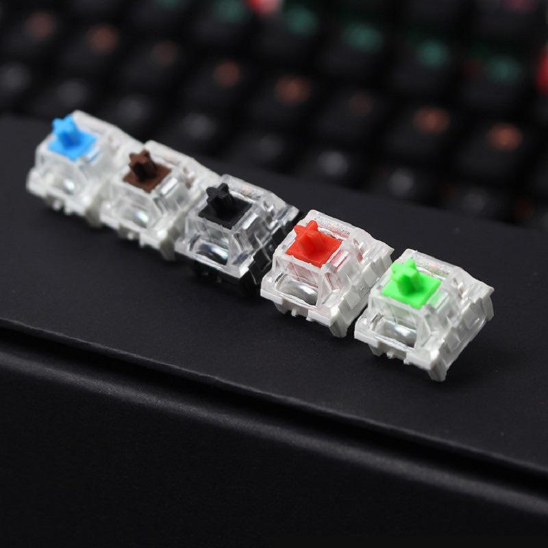 High-Tech Mechanical Keyboard Switch: Blue, Black, Red, Gold, Silver, Purple, Green, White, Wood, Silent, Hot-Swappable, Dustproof
High-Tech Mechanical Keyboard Switch: Blue, Black, Red, Gold, Silver, Purple, Green, White, Wood, Silent, Hot-Swappable, Dustproof