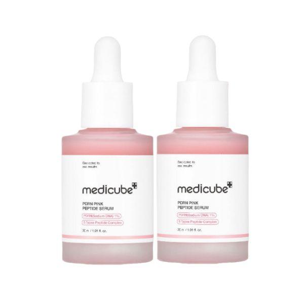Medicube PDRN Pink Peptide Ampoule Firming Anti-Aging Skin Repair Serum Set 2 x 30ml
Medicube PDRN Pink Peptide Ampoule Firming Anti-Aging Skin Repair Serum Set 2 x 30ml