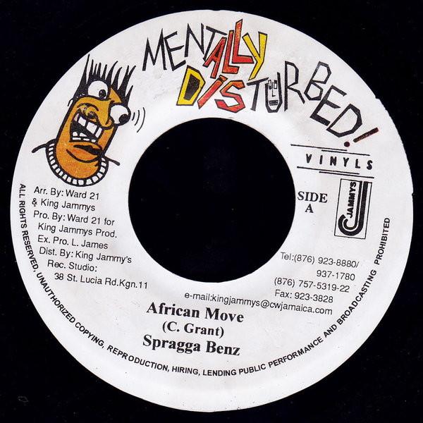 7inch Record SPRAGGA BENZ - African Move NONE Mentally Distur 2002 Jamaica Reggae, Ska & Dub Used
7inch Record SPRAGGA BENZ - African Move NONE Mentally Distur 2002 Jamaica Reggae, Ska & Dub Used