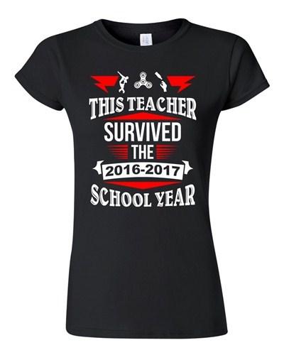 Junior This Teacher Survived 2016-2017 School Year Fidget Funny DT T-Shirt Tee Unisex T-Shirt S
Junior This Teacher Survived 2016-2017 School Year Fidget Funny DT T-Shirt Tee Unisex T-Shirt S