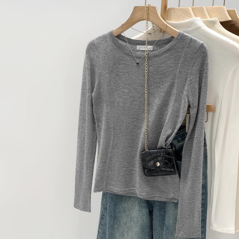 Women s Blue Wool Knit Top - Skin-friendly, Slim-fit, Short Round Neck for Autumn/Winter Large світло-сірий колір
Women s Blue Wool Knit Top - Skin-friendly, Slim-fit, Short Round Neck for Autumn/Winter Large світло-сірий колір