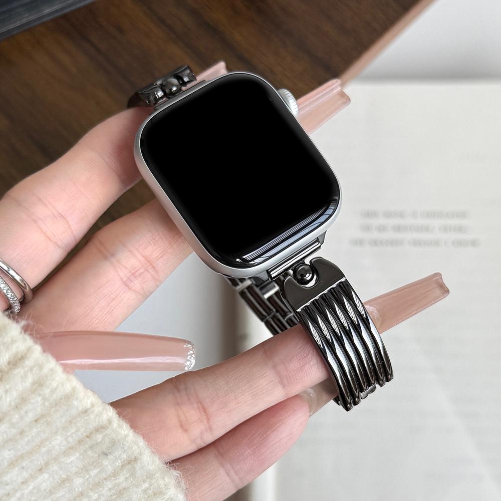 Watch Strap for Apple Watch Series 10 9 8 7 SE 6 5 4 3 2 1 42mm 41mm 40mm 38mm Water Drop Joint Zinc Alloy Band Silver
Watch Strap for Apple Watch Series 10 9 8 7 SE 6 5 4 3 2 1 42mm 41mm 40mm 38mm Water Drop Joint Zinc Alloy Band Silver