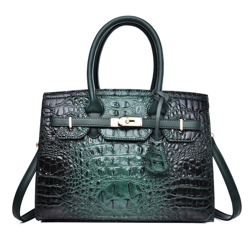 Ретро сумочка женская новая большая вместимость узор крокодила сумка-тоут платиновая сумка сумка для мамы на плечо сумка-мессенджер зелёный
Ретро сумочка женская новая большая вместимость узор крокодила сумка-тоут платиновая сумка сумка для мамы на плечо сумка-мессенджер зелёный