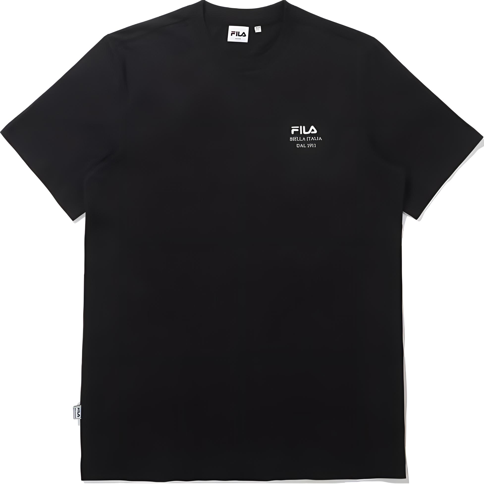 FILA Logo Embroidered Casual Sports Round Neck Short Sleeve T-Shirt Unisex T-Shirt Black FS2RSE2113-BLK M
FILA Logo Embroidered Casual Sports Round Neck Short Sleeve T-Shirt Unisex T-Shirt Black FS2RSE2113-BLK M