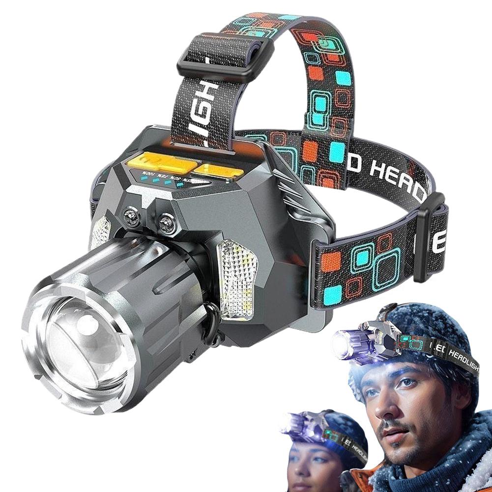 LED High Power Headlamps USB Charging Long Range Emergency Headlight Head-Mounted Mining Lamp for Cycling Outdoor Running Hiking China Mainland
LED High Power Headlamps USB Charging Long Range Emergency Headlight Head-Mounted Mining Lamp for Cycling Outdoor Running Hiking China Mainland