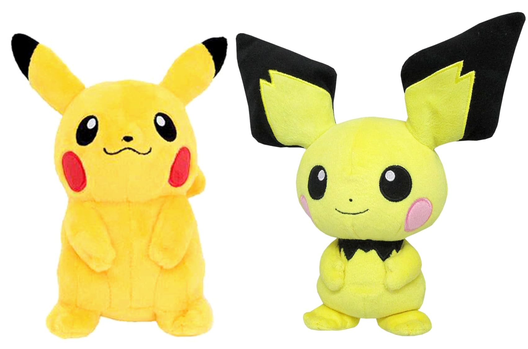 Pokémon Pikachu & Pichu Plush Toy (S) Set of 2 (ALL STAR COLLECTION)
Pokémon Pikachu & Pichu Plush Toy (S) Set of 2 (ALL STAR COLLECTION)