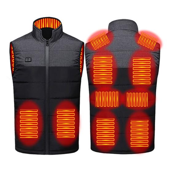 Воротник-стойка Планка на молнии 3 шестерни Несколько зон нагрева Внутренний карман Жилет с USB-нагревом Осень-зима Унисекс Лоскутный цветной терможилет
Воротник-стойка Планка на молнии 3 шестерни Несколько зон нагрева Внутренний карман Жилет с USB-нагревом Осень-зима Унисекс Лоскутный цветной терможилет