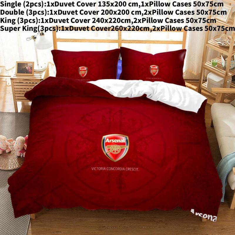 Pattern Arsenal Digital Print Duvet Cover Pillowcase Set Bedroom Gift Bedding Single(135x200cm)
Pattern Arsenal Digital Print Duvet Cover Pillowcase Set Bedroom Gift Bedding Single(135x200cm)