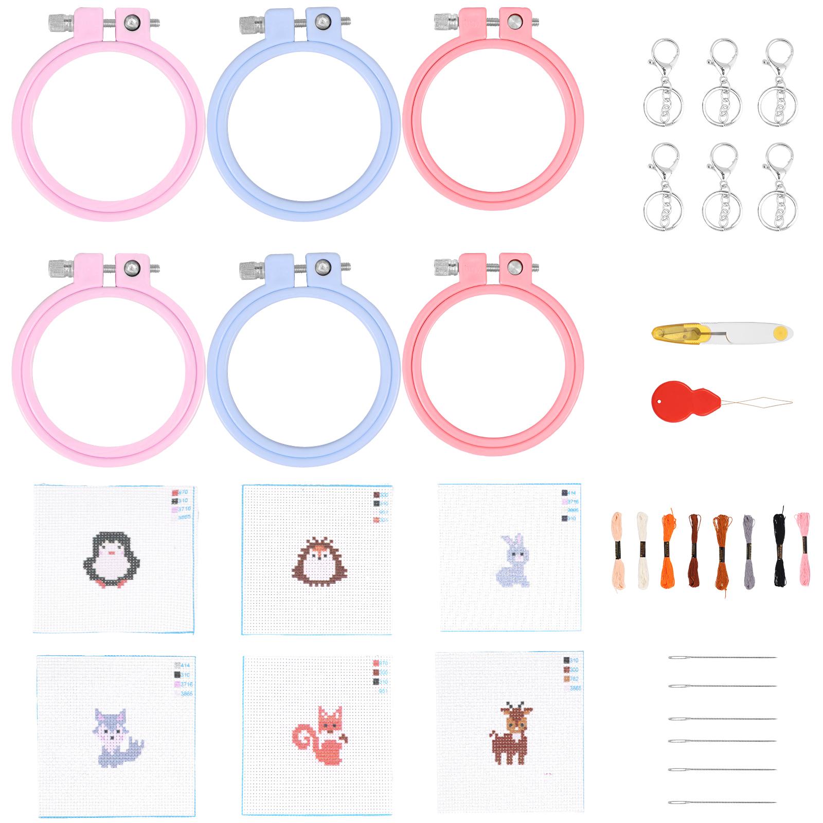 Набор для начинающих вышивальщиков крестиком 6 шт. Сделай сам, узоры лесных животных с набивкой, брелоки, набор инструментов для изготовления, швейные поделки с инструкциями
Набор для начинающих вышивальщиков крестиком 6 шт. Сделай сам, узоры лесных животных с набивкой, брелоки, набор инструментов для изготовления, швейные поделки с инструкциями