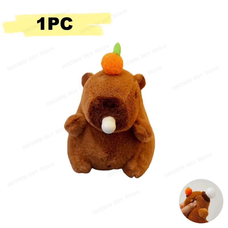 Cute Capybara Doll Portable Plush Toy Bubble Blower Student Gift Book Bag Pendant Decorations Keychain Gift
Cute Capybara Doll Portable Plush Toy Bubble Blower Student Gift Book Bag Pendant Decorations Keychain Gift