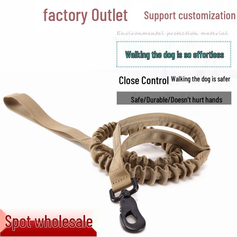 Elastic Shock-Absorbing Explosion-Proof Dog Leash - Multifunctional Pet Training Rope
Elastic Shock-Absorbing Explosion-Proof Dog Leash - Multifunctional Pet Training Rope