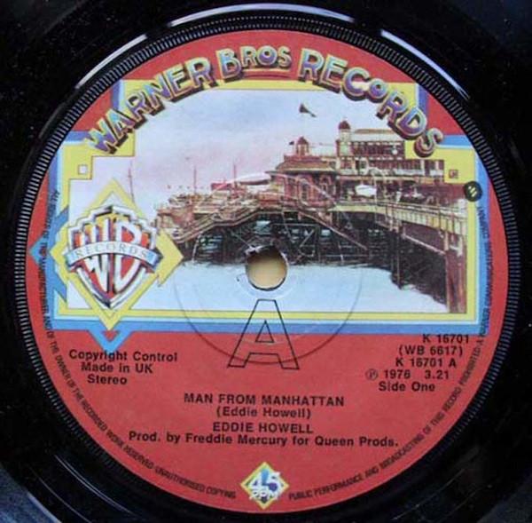 7inch Record EDDIE HOWELL Man From Manhattan K16701 Warner Bros. Re 1976 UK Rock Used
7inch Record EDDIE HOWELL Man From Manhattan K16701 Warner Bros. Re 1976 UK Rock Used
