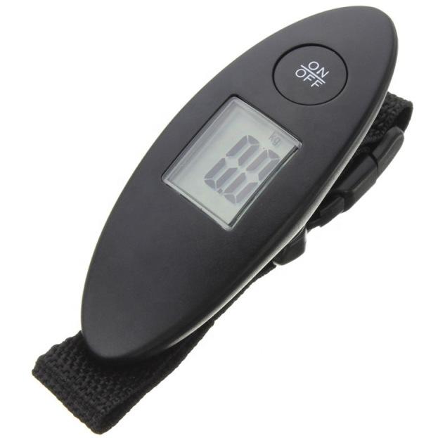 Portable Black Electronic Luggage Scale, 40KG Capacity 40kg Black Engraved Button without Battery
Portable Black Electronic Luggage Scale, 40KG Capacity 40kg Black Engraved Button without Battery