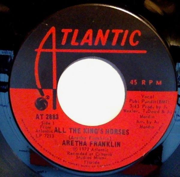 7-дюймовая пластинка ARETHA FRANKLIN - All The King s Horses / April Fools AT2883 Atlantic 1972 Канада Соул/Фанк Б/У
7-дюймовая пластинка ARETHA FRANKLIN - All The King s Horses / April Fools AT2883 Atlantic 1972 Канада Соул/Фанк Б/У