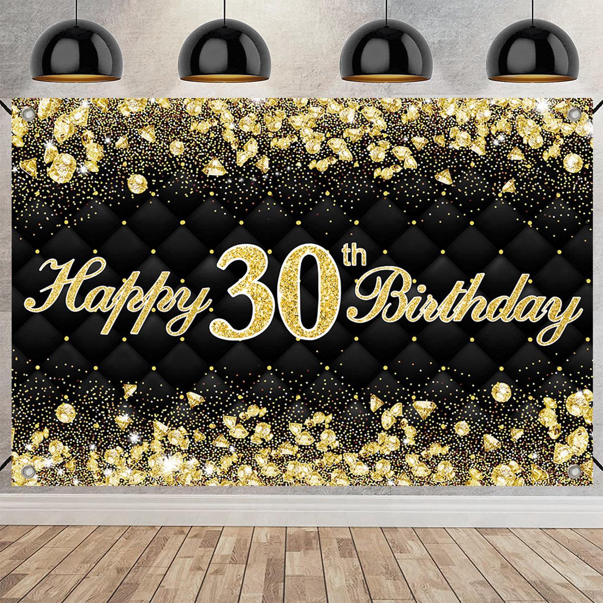 30th 40th 50th Happy Birthday Party Backdrop Black Gold Diamond Background Banner 30th 40th 50th Birthday Party Decoration
30th 40th 50th Happy Birthday Party Backdrop Black Gold Diamond Background Banner 30th 40th 50th Birthday Party Decoration
