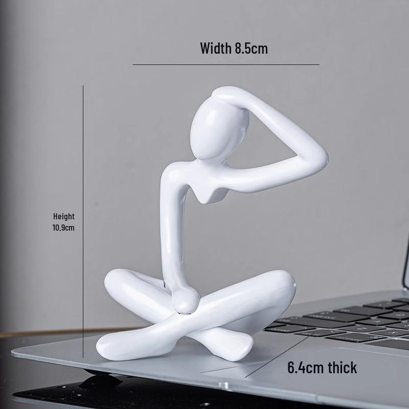 Скандинавские минималистичные абстрактные фигурки - Декор премиум-класса для гостиной, офиса или кабинета.
Скандинавские минималистичные абстрактные фигурки - Декор премиум-класса для гостиной, офиса или кабинета.