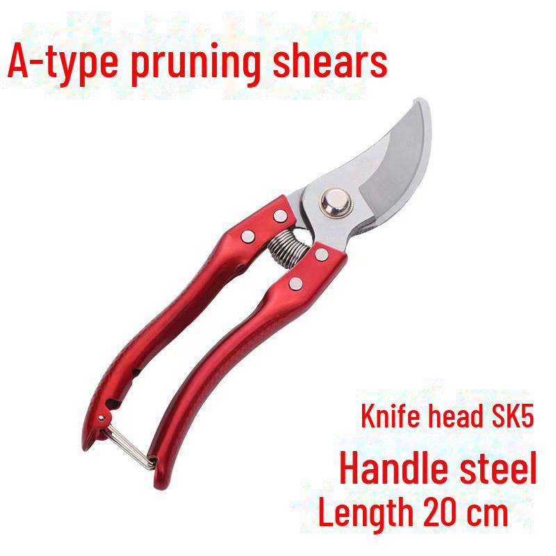 Секатори: Садові, квіткові, фруктові дерева, виноград, товсті ножиці для гілок. A-type steel handle + 5 cylindrical springs
Секатори: Садові, квіткові, фруктові дерева, виноград, товсті ножиці для гілок. A-type steel handle + 5 cylindrical springs