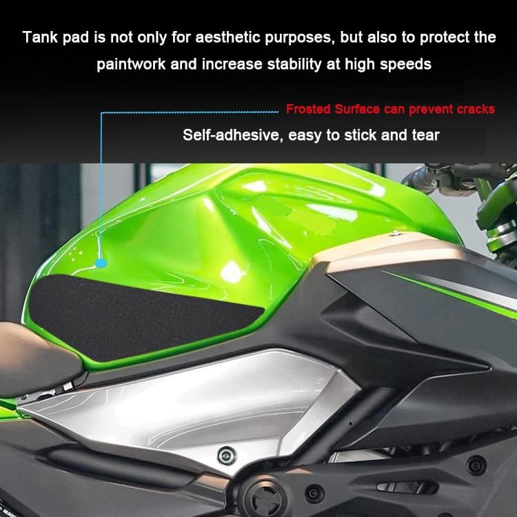 Motorcycle Tank Knee Pad for Ninja 500 Z500 Ninja500 SE 2024-2025 Fuel Tank Protector Side Panels Anti-Slip Traction Pad Grip Decal Stickers
Motorcycle Tank Knee Pad for Ninja 500 Z500 Ninja500 SE 2024-2025 Fuel Tank Protector Side Panels Anti-Slip Traction Pad Grip Decal Stickers