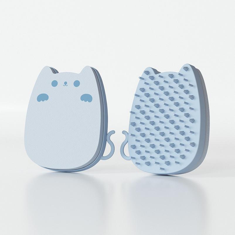 Premium bath combs pets Cat comb to go to the floating hair little monster cake combing pet cat combs the furry artifact silicone синій
Premium bath combs pets Cat comb to go to the floating hair little monster cake combing pet cat combs the furry artifact silicone синій