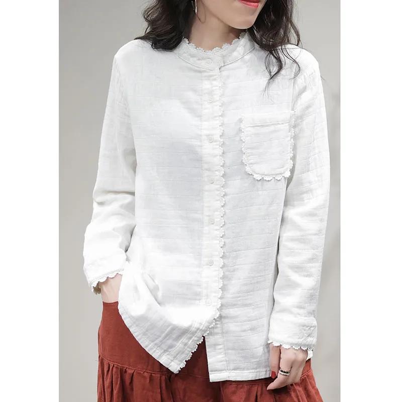 Кружевная блузка Литературный Повседневный Модный Для работы Женский Топ Свободный Универсальный Ретро L белый
Кружевная блузка Литературный Повседневный Модный Для работы Женский Топ Свободный Универсальный Ретро L белый