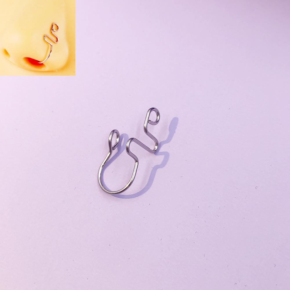 Без отверстий, нерегулярное кольцо в носу, прокол ювелирных изделий, накладной зажим для носа, пряжка для носа, украшение для носа
Без отверстий, нерегулярное кольцо в носу, прокол ювелирных изделий, накладной зажим для носа, пряжка для носа, украшение для носа