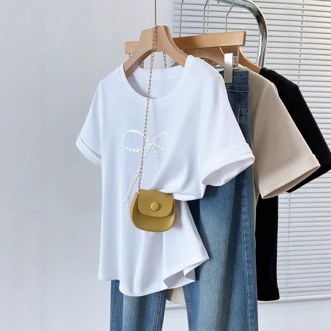 2026 Plus Size Women s Trendy Short Sleeve Bowknot T-shirt XXL абрикосовый
2026 Plus Size Women s Trendy Short Sleeve Bowknot T-shirt XXL абрикосовый