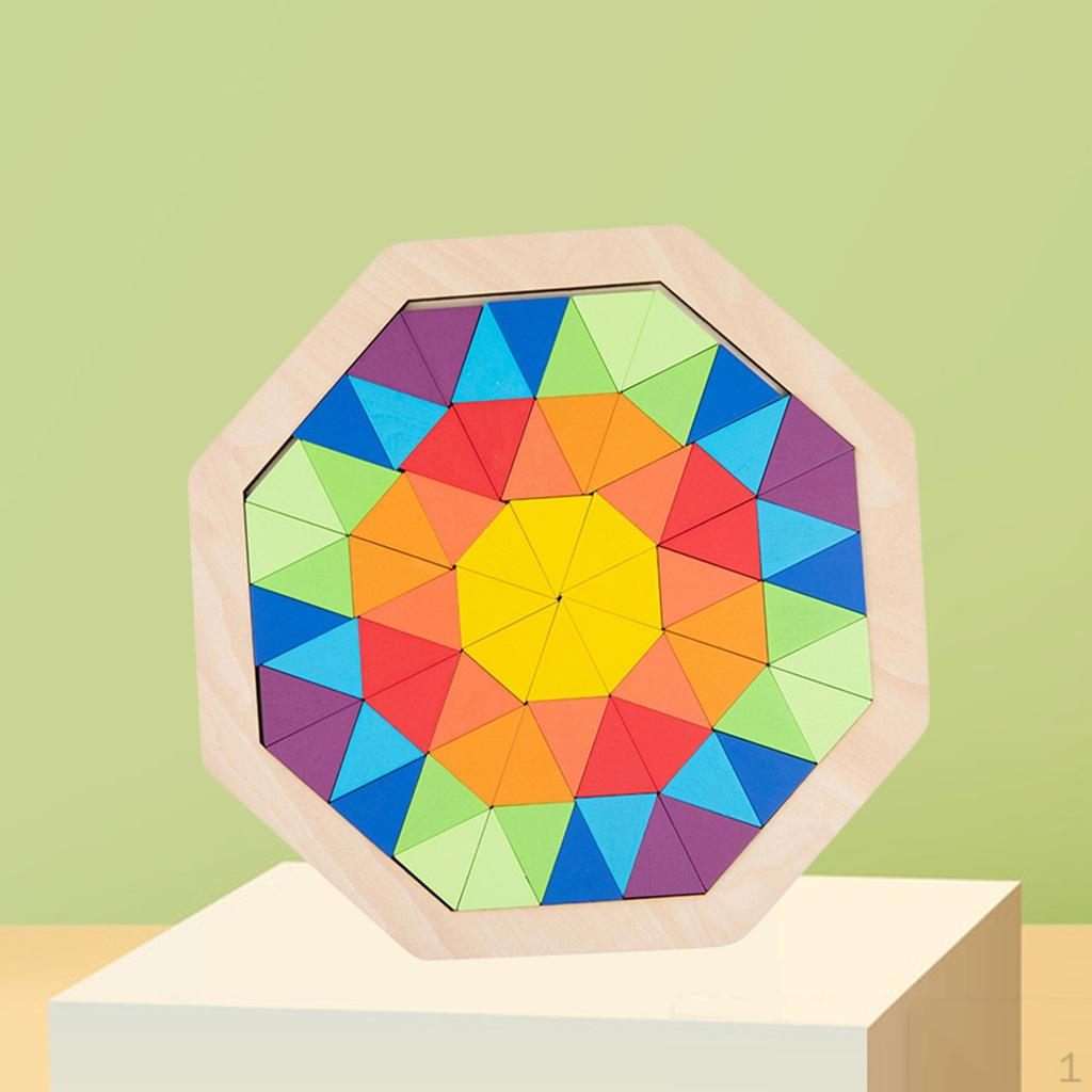 3D Wooden Jigsaw puzzle Colorful Tangram Math Toys 6Y Children Geometric Shape Puzzles Toy E
3D Wooden Jigsaw puzzle Colorful Tangram Math Toys 6Y Children Geometric Shape Puzzles Toy E