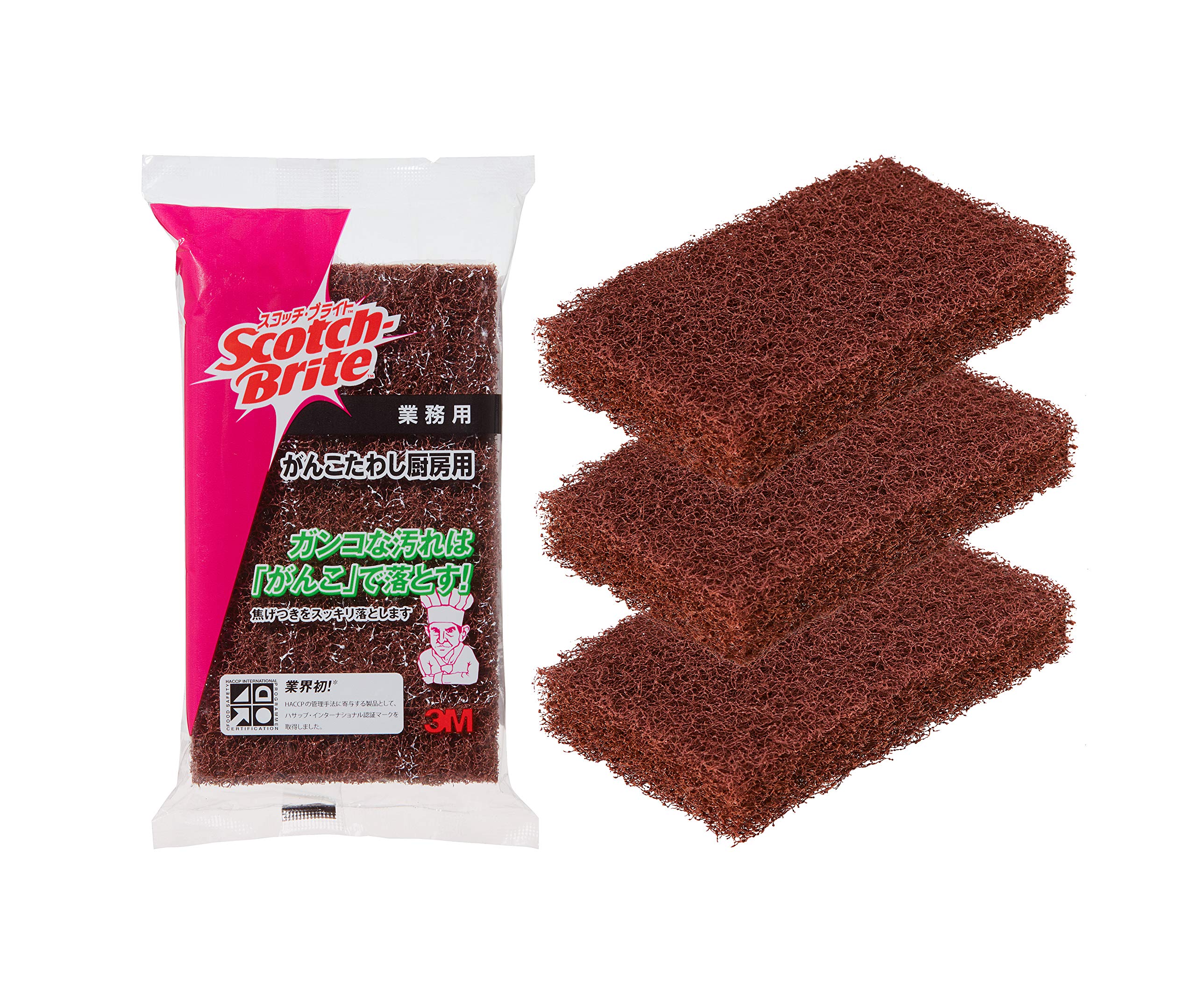 3M Scrubber Ganko Sponge Commercial Use Burnt Remover 3 шт. Scotch Brite GANKO CHUBO 3P
3M Scrubber Ganko Sponge Commercial Use Burnt Remover 3 шт. Scotch Brite GANKO CHUBO 3P