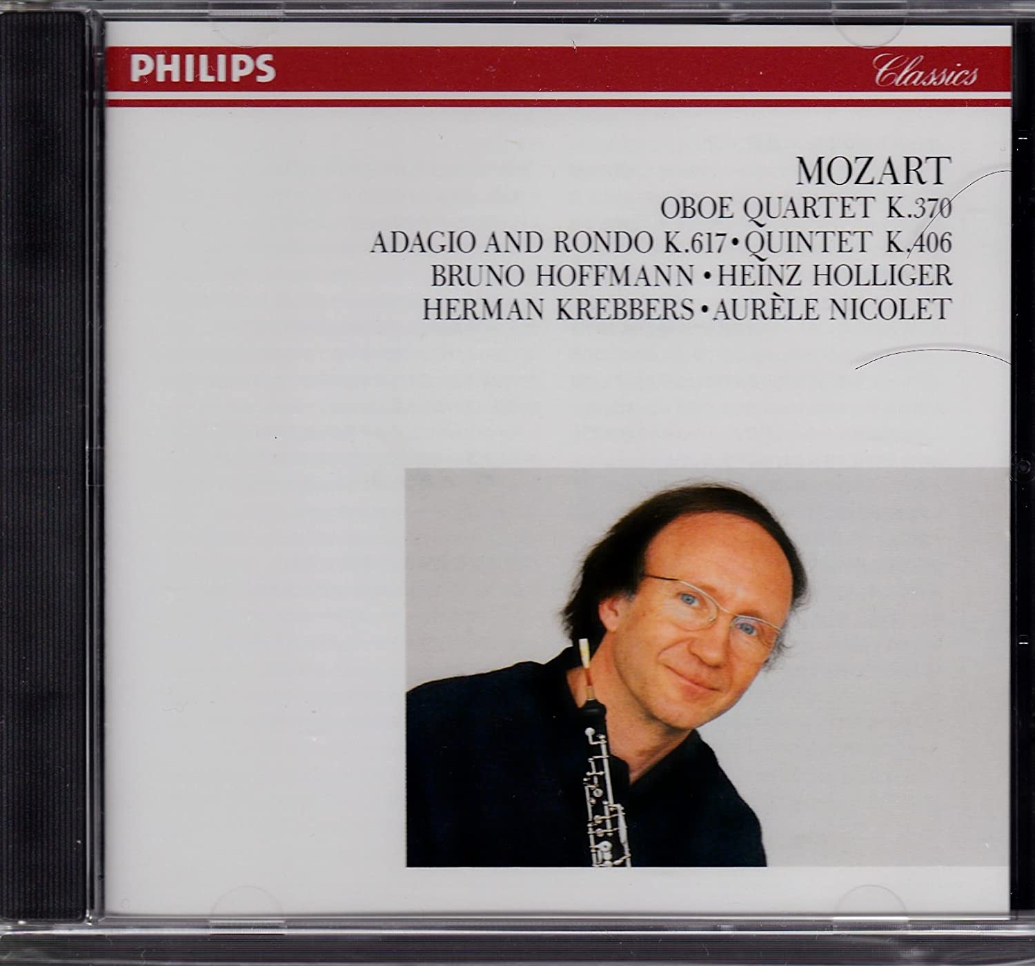 CD HOLLIGER (HEINZ), MOZART, KREBBERS - Mozart Oboe Quartet, Quintet PHCP9029 Japan Classical Used
CD HOLLIGER (HEINZ), MOZART, KREBBERS - Mozart Oboe Quartet, Quintet PHCP9029 Japan Classical Used