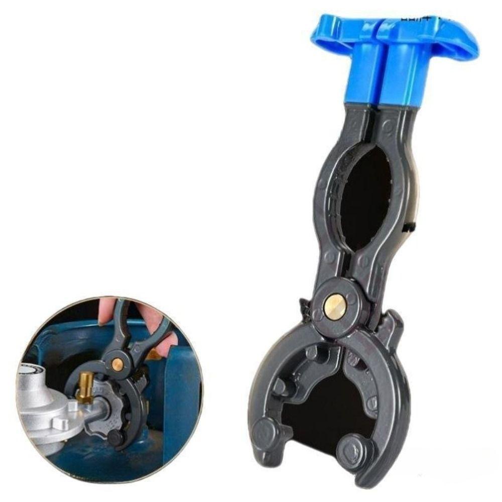Tighten Pressure Reducing Valve Wrench Opener Liquefied Gas Professional Durable Gas Tank Spanner чорний
Tighten Pressure Reducing Valve Wrench Opener Liquefied Gas Professional Durable Gas Tank Spanner чорний