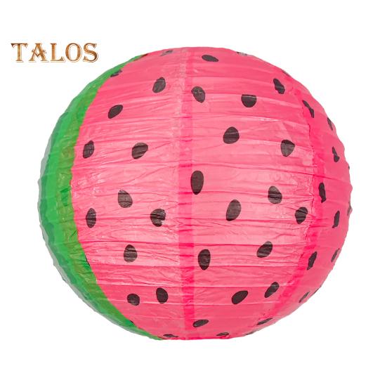 Бумажный фонарь в форме арбуза для гавайской вечеринки на пляже, декоративный фонарь для дома и улицы, праздничная атмосфера, декор розовый
Бумажный фонарь в форме арбуза для гавайской вечеринки на пляже, декоративный фонарь для дома и улицы, праздничная атмосфера, декор розовый