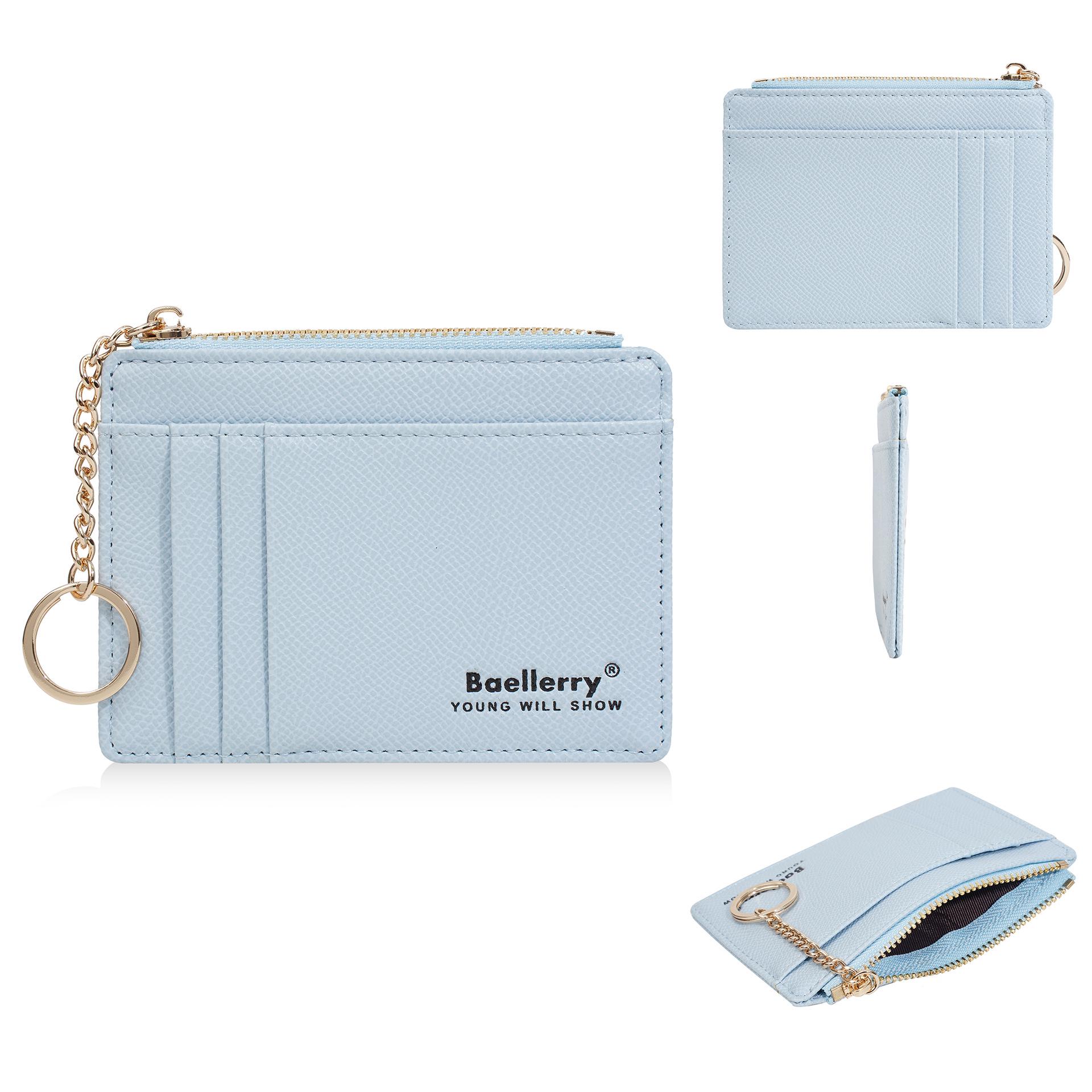 Slim Women s Multi-Card Holder Coin Purse with Keyring – Stylish and Compact
Slim Women s Multi-Card Holder Coin Purse with Keyring – Stylish and Compact